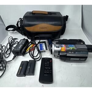 Sony Handycam DCR-TRV315 Digital 8 NTSC Camcorder with Nightshot Tested Bundle
